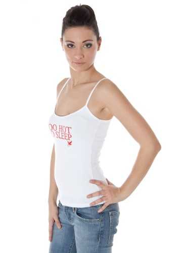 ZUELEMENTS WHITE WOMAN TANK