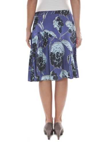 JOHN GALLIANO SHORT SKIRT WOMAN BLUE