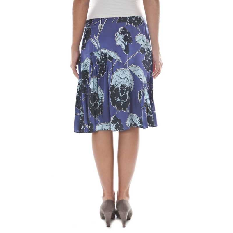 JOHN GALLIANO SHORT SKIRT WOMAN BLUE