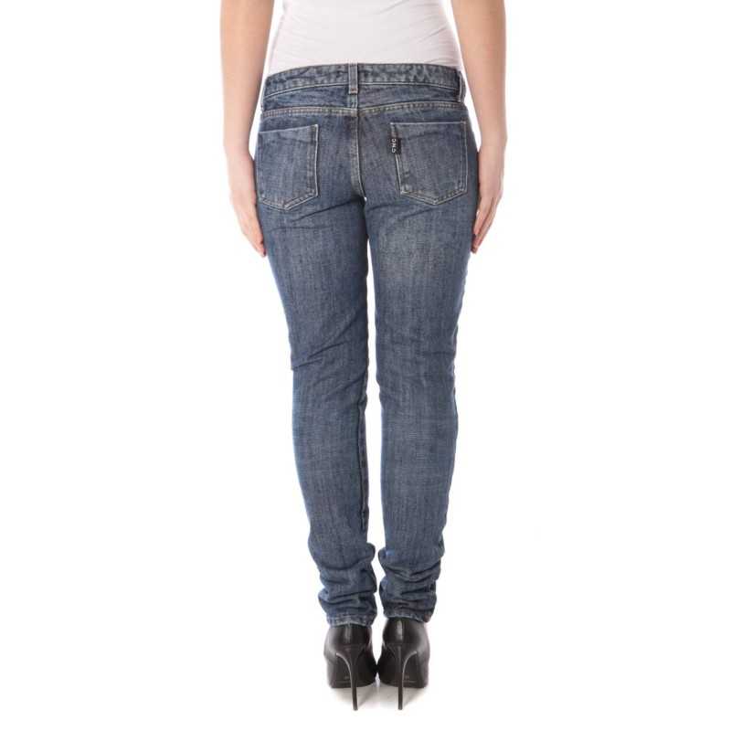 COSTUME NATIONAL JEANS DENIM DONNA BLU