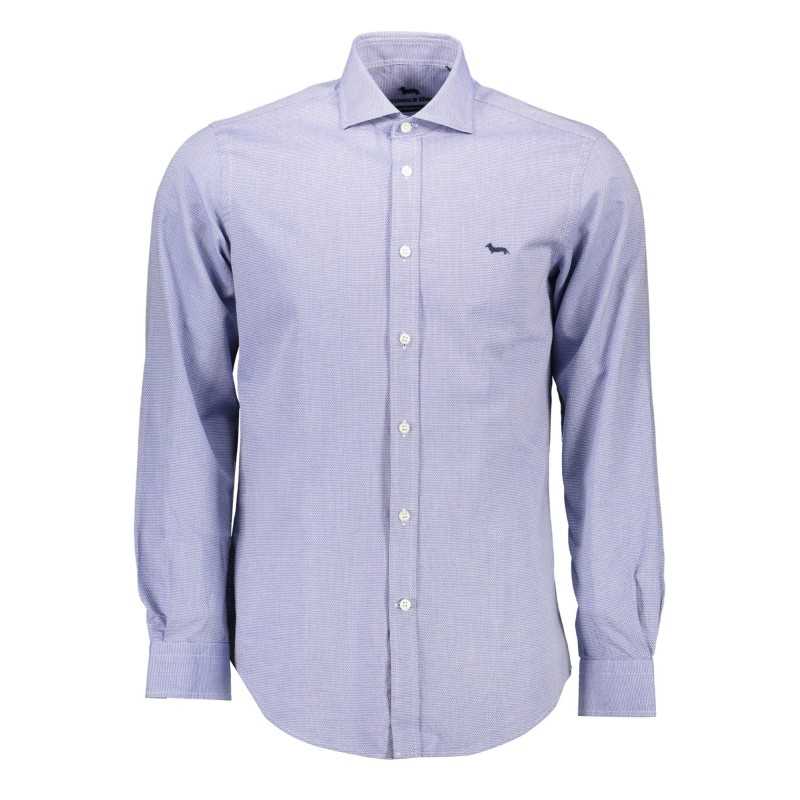 HARMONT & BLAINE MEN'S BLUE LONG SLEEVE SHIRT