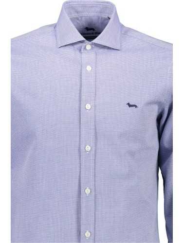 HARMONT & BLAINE MEN'S BLUE LONG SLEEVE SHIRT