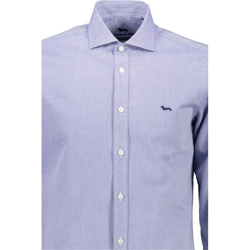 HARMONT & BLAINE MEN'S BLUE LONG SLEEVE SHIRT