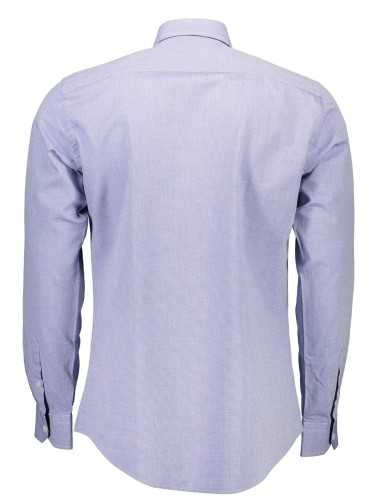 HARMONT & BLAINE MEN'S BLUE LONG SLEEVE SHIRT