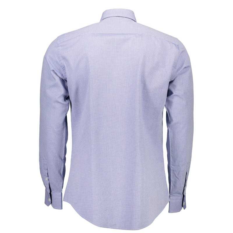 HARMONT & BLAINE MEN'S BLUE LONG SLEEVE SHIRT