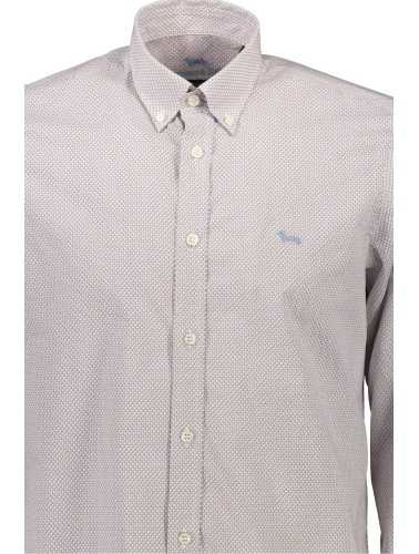 HARMONT & BLAINE MEN'S LONG SLEEVE SHIRT WHITE