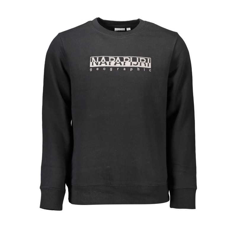 NAPAPIJRI SWEATSHIRT WITHOUT ZIP MAN BLACK