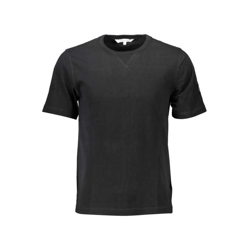 CALVIN KLEIN T-SHIRT MANICHE CORTE UOMO NERO