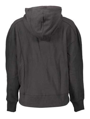 CALVIN KLEIN SWEATSHIRT WITHOUT ZIP WOMAN BLACK