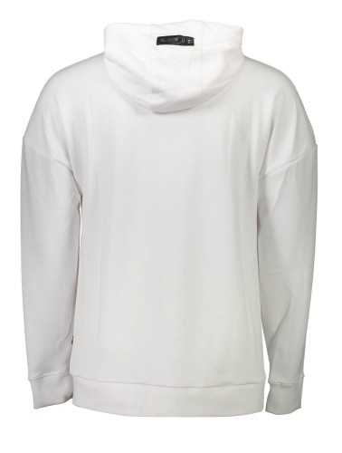 PLEIN SPORT SWEATSHIRT WITHOUT ZIP MAN WHITE