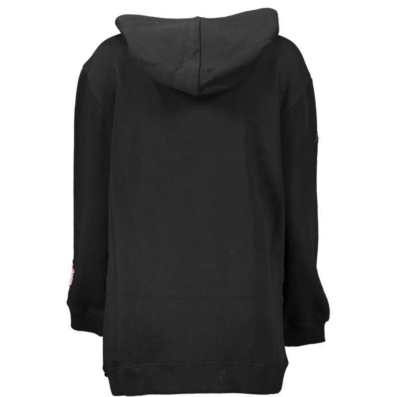 BLUGIRL SWEATSHIRT WITH ZIP WOMAN BLACK