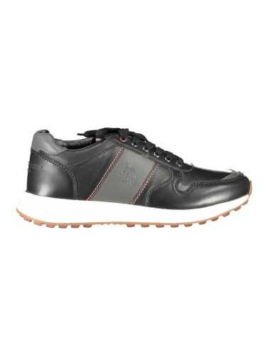 US POLO ASSN. BLACK MEN'S SPORTS SHOES