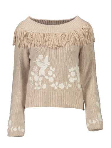 BLUGIRL BEIGE WOMAN SWEATER