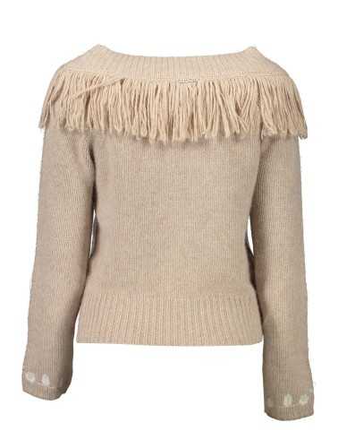 BLUGIRL BEIGE WOMAN SWEATER