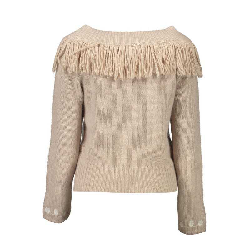 BLUGIRL BEIGE WOMAN SWEATER