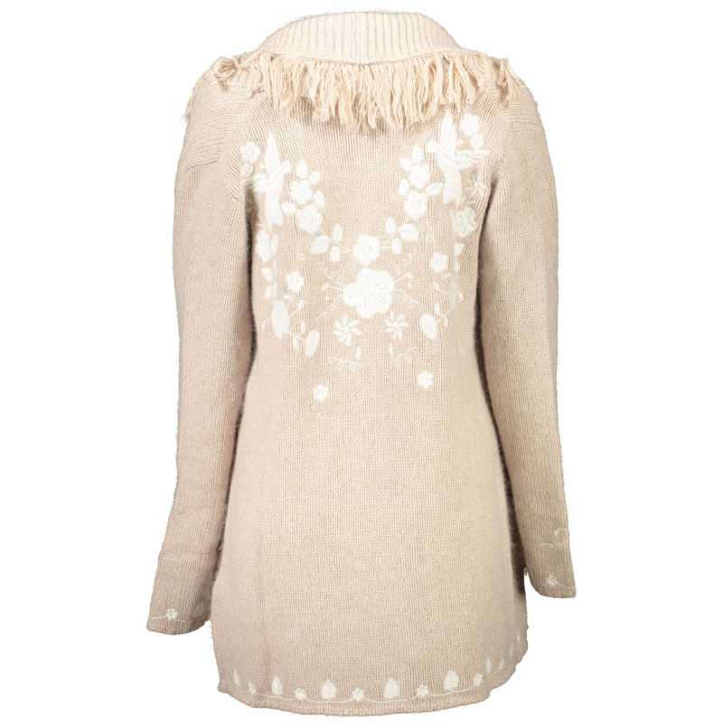 BLUGIRL BEIGE WOMAN CARDIGAN