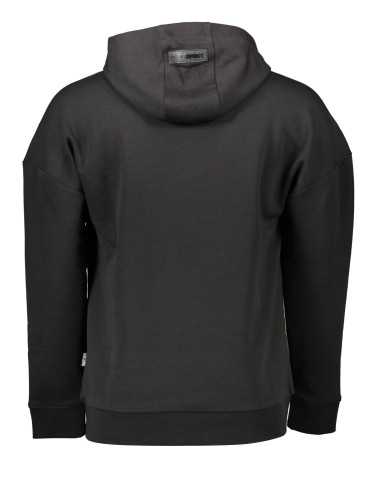 PLEIN SPORT SWEATSHIRT WITHOUT ZIP MAN BLACK