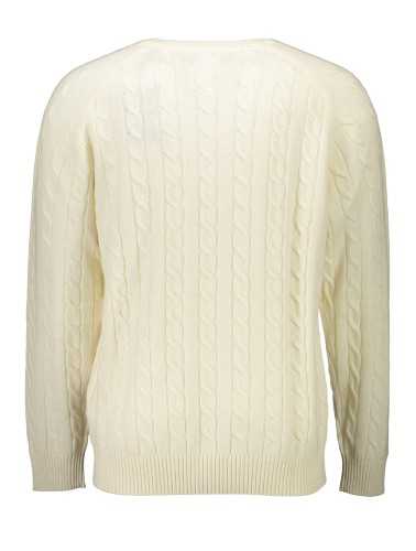 GANT MEN'S WHITE SWEATER