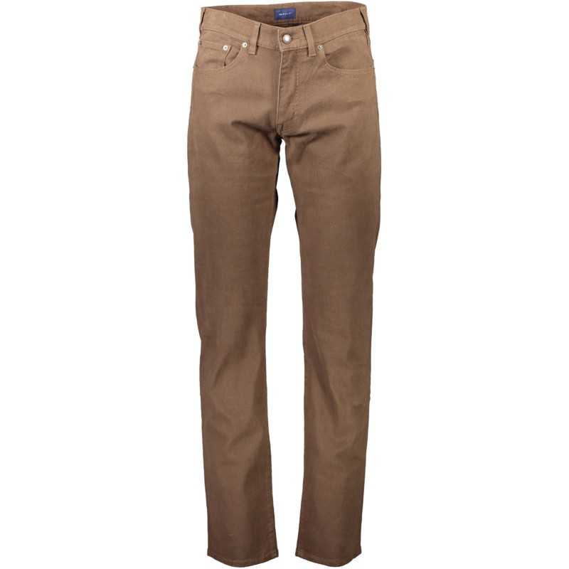 GANT MEN'S BROWN TROUSERS