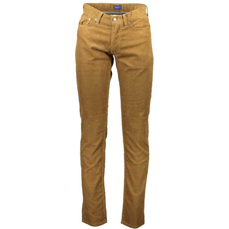 GANT MEN'S BROWN TROUSERS