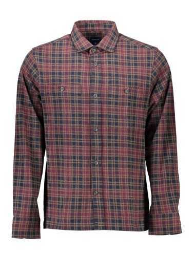 GANT MEN'S LONG SLEEVE SHIRT BROWN