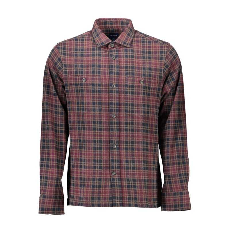 GANT MEN'S LONG SLEEVE SHIRT BROWN