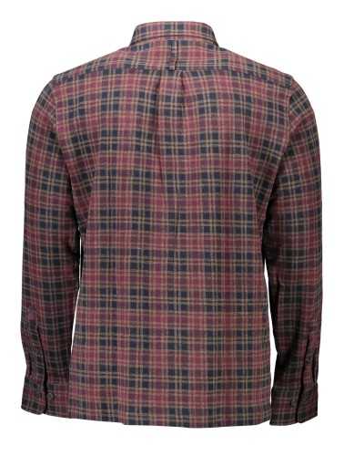 GANT CAMICIA MANICHE LUNGHE UOMO MARRONE