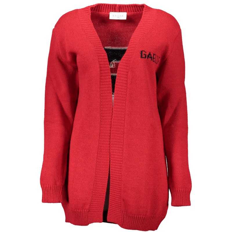 GAELLE PARIS CARDIGAN DONNA ROSSO