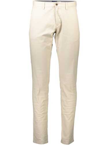 GANT MEN'S BEIGE TROUSERS