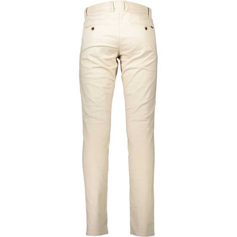 GANT MEN'S BEIGE TROUSERS