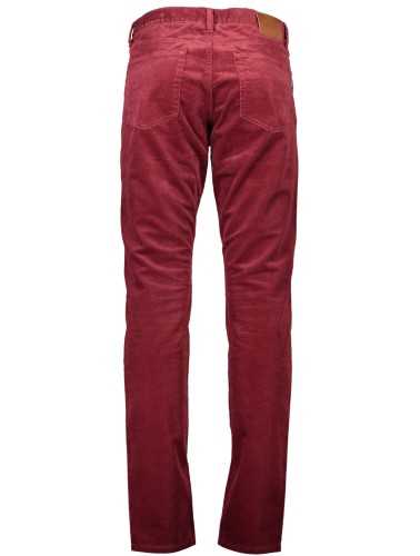 GANT RED MEN'S TROUSERS