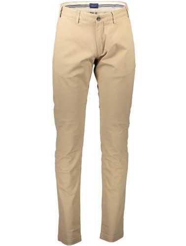 GANT MEN'S BEIGE TROUSERS