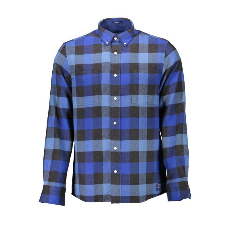 GANT MEN'S BLUE LONG SLEEVE SHIRT