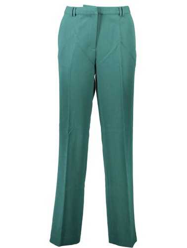 GANT WOMEN'S GREEN TROUSERS