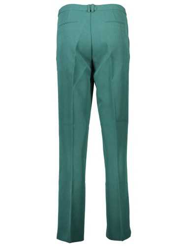 GANT WOMEN'S GREEN TROUSERS