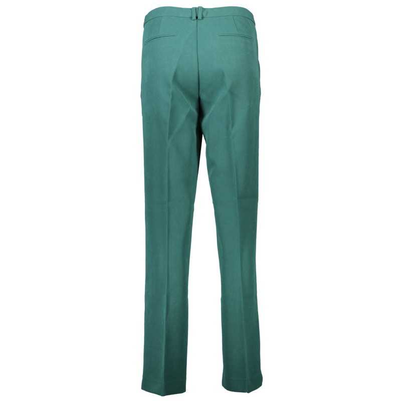 GANT WOMEN'S GREEN TROUSERS