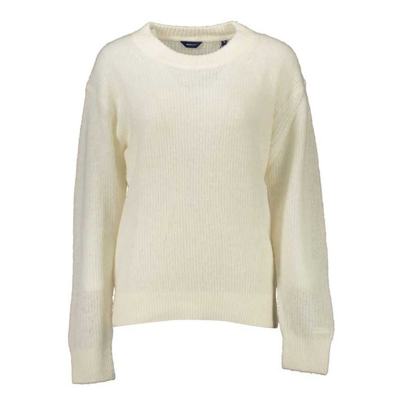 GANT WOMEN'S WHITE SWEATER