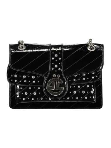 GAELLE PARIS BLACK WOMAN SHOULDER BAG