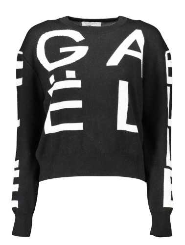 GAELLE PARIS WOMEN'S BLACK SWEATER