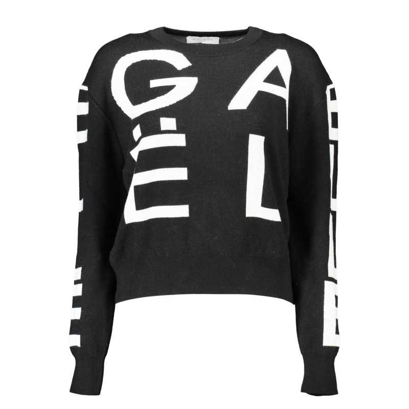 GAELLE PARIS WOMEN'S BLACK SWEATER