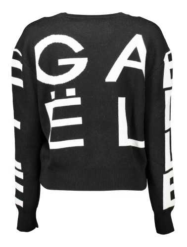 GAELLE PARIS WOMEN'S BLACK SWEATER