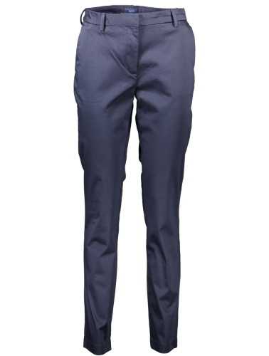 GANT WOMEN'S BLUE TROUSERS