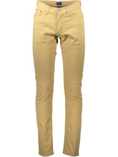 GANT MEN'S BEIGE TROUSERS