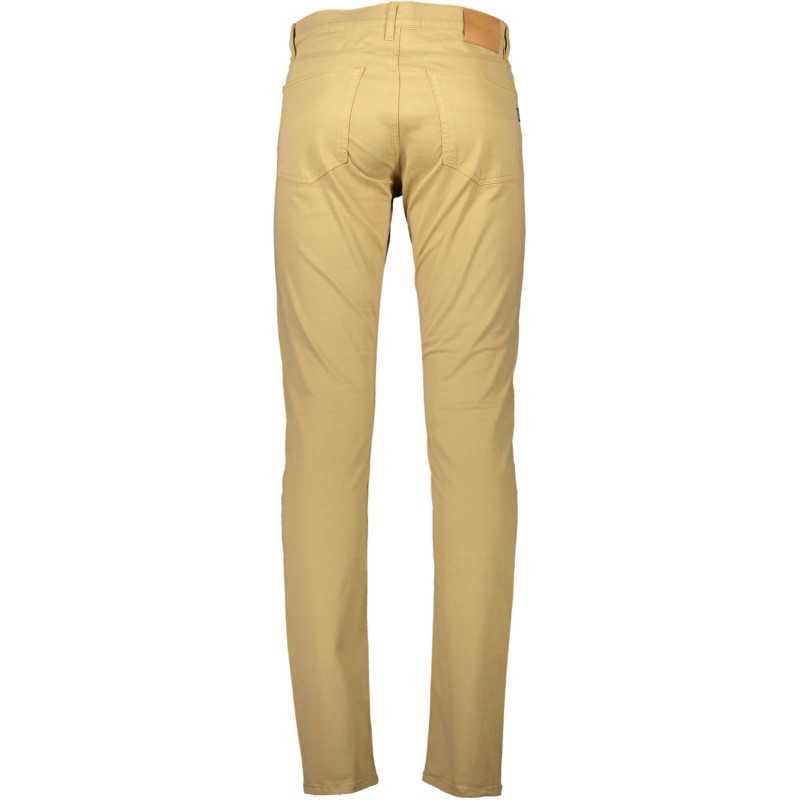 GANT MEN'S BEIGE TROUSERS