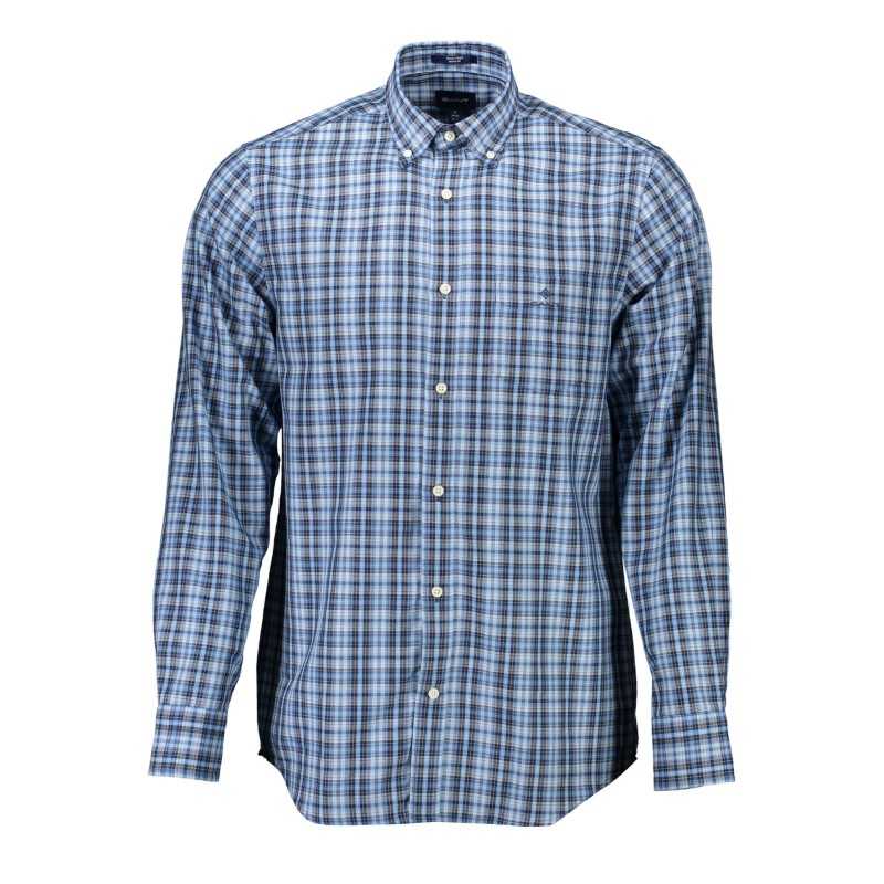 GANT MEN'S BLUE LONG SLEEVE SHIRT