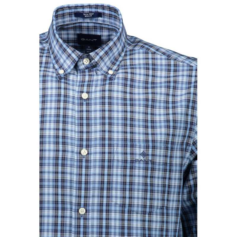 GANT MEN'S BLUE LONG SLEEVE SHIRT