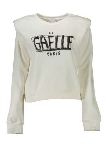 GAELLE PARIS SWEATSHIRT WITHOUT ZIP WOMAN WHITE