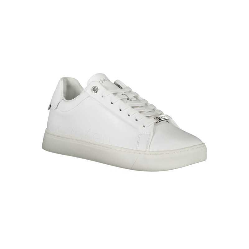 CALVIN KLEIN WHITE WOMEN'S SPORTS SHOES