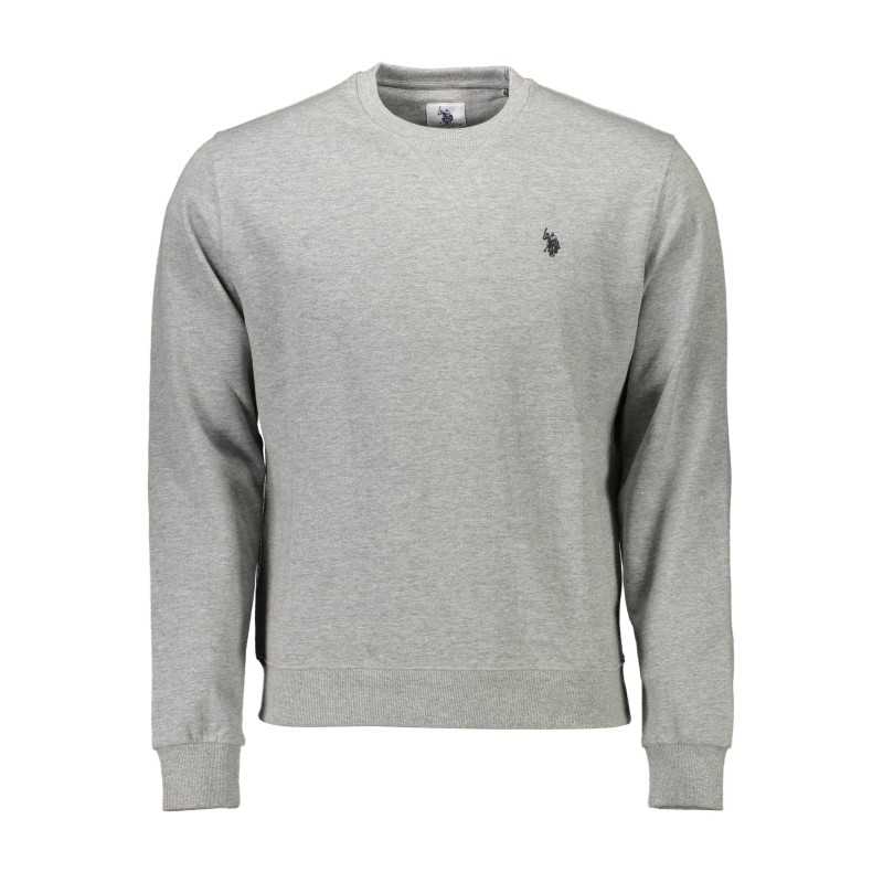 US POLO SWEATSHIRT WITHOUT ZIP MAN GRAY