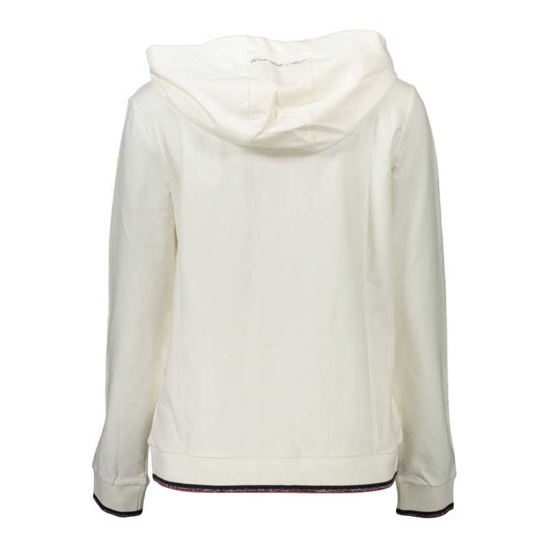 US POLO SWEATSHIRT WITHOUT ZIP WOMAN WHITE